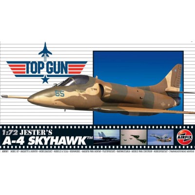 TOP GUN - JESTER'S A-4 SKYHAWK - 1/72 SCALE - AIRFIX 00501